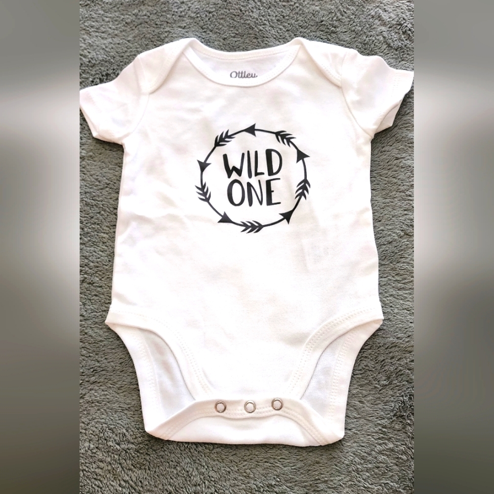 Wild One Onesie, Size 9 Months